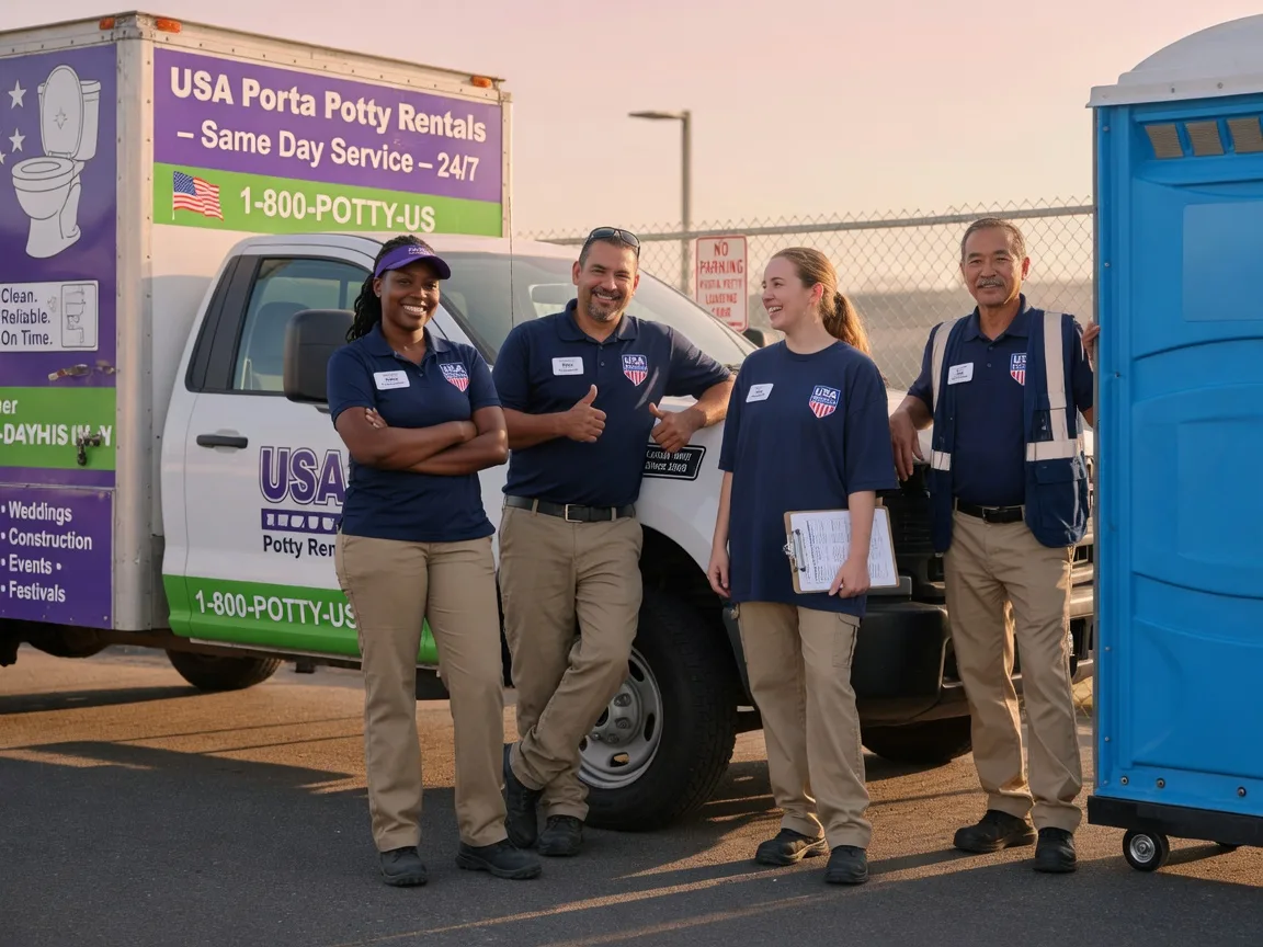 Porta Potty Rental company in Titusville, NJ